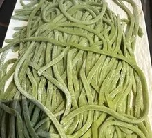 Handmade Spinach Noodles
