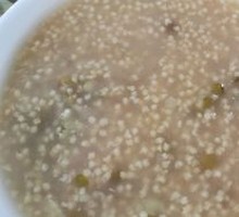 Millet and Mung Bean Porridge