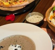 Black Truffle Wild Mushroom Foam Soup