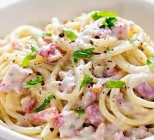 Creamy Bacon Mushroom Pasta