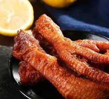 Braised Chicken Feet with Tiger Skin