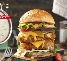 Chicken Beef Burger Grand Slam