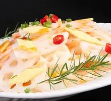 Cold-Pressed Lotus Root Salad