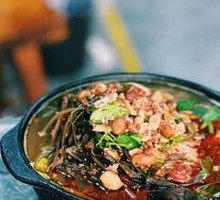 Spicy Hot Pot with Rice Noodles