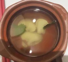 Sour Spicy Monkfish Egg Soup