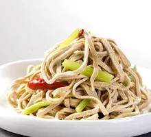 Fragrant Bitterbloom Shoots with Tofu Threads in Sauce