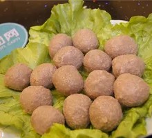 Flower-shaped Beef Meatballs