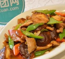 Shiitake Mushroom and Pork Slices