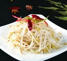 Spicy and Sour Mung Bean Sprouts