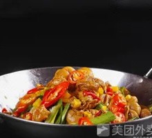 Spicy Pork Intestines Stir-fry