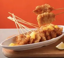 Skewered Pork with Sauce