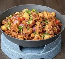 Little Brother Stir-Fried Chicken