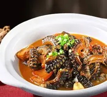 Stewed Eel with Preserved Meats