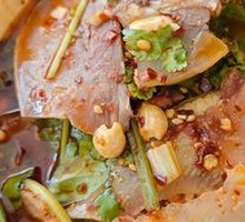 Spicy Beef and Ox Tripe Sliced in Chili Sauce