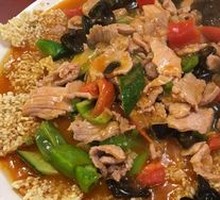 Fried Rice Noodles with Pork