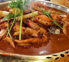 Special Lamb Ribs with Shrimp
