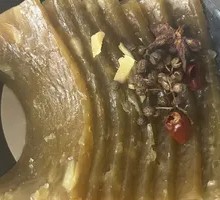 Stewed Blood Cake in Bowl