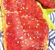Fruit-flavored Beef Steak