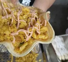 Tomato-flavored Chicken Roll-up