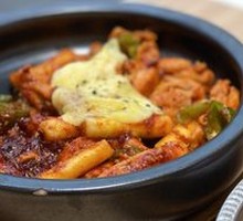 Cheese Rice Cake Chicken