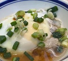Minced Meat Steamed Egg