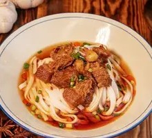 Beef Brisket Noodle Soup with Sauce