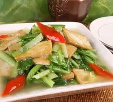 Bok Choy and Tofu