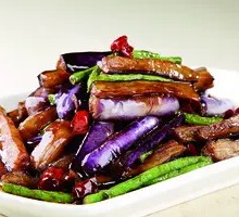 Eggplant and Green Bean Stir-fry