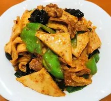 Stir-fried Tofu with Pork