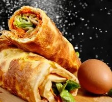 Chicken Strip Egg Pancake