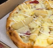 American-style Potato Bacon Pizza