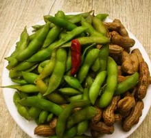 Peanut and Edamame Platter