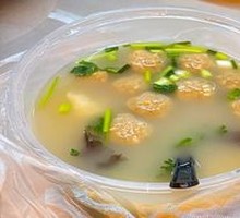 Beef Meatball Rice Noodles
