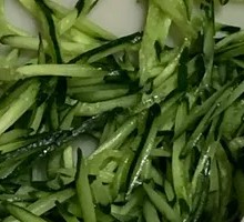 Shredded Cucumber