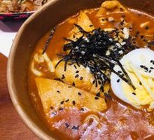 Beef Noodle Cheese Rice Cake