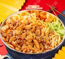 Spicy Cumin Crispy Chicken Rice Bowl