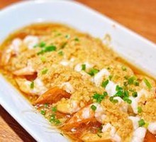 Garlic Shrimp with Rice Noodles