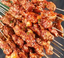 Grilled Fresh Lamb Skewers
