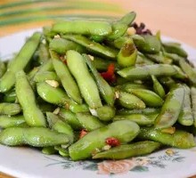 Boiled Soybeans in Spicy Sauce