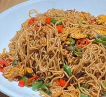 Double Pepper Egg Noodles