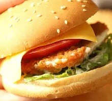Grilled Pineapple Chinese Burger