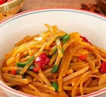 Soy Sauce Potato Strips