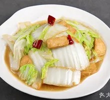 Stir-fried Chinese cabbage with tofu