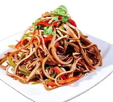 Cold Tofu Stick Salad