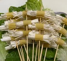 Grilled Enoki Mushrooms