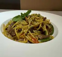 Iron Plate Beef Spaghetti