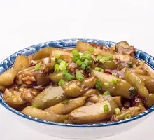 Minced Pork and Eggplant Bucket Rice