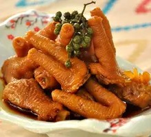 Lemon and Pickled Chili Chicken Feet