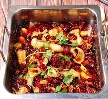 Raw Fish Spicy麻 Pot