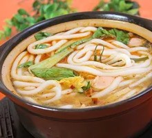 Potato Noodles in Clay Pot
